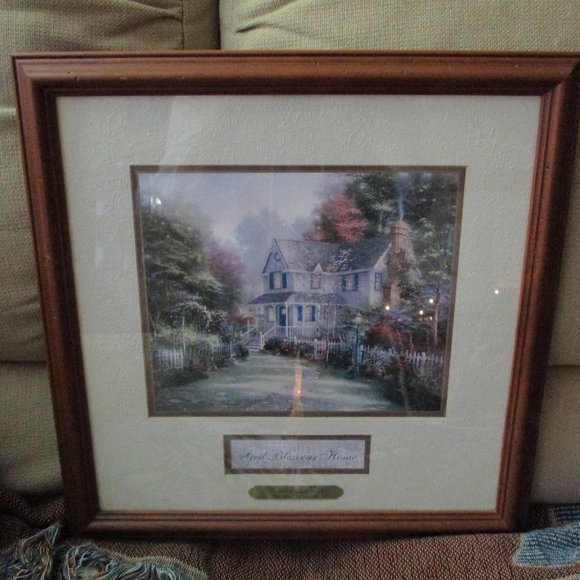 トーマス・キンケイド、Victorian Garden Ⅱ Thomas Kinkade Victorian Garden II, limited edition 20x24